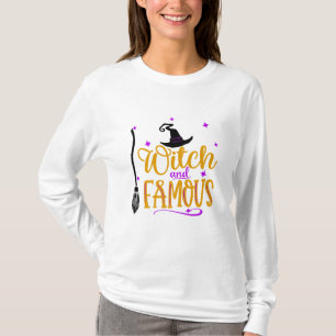 Witch And Famous - Purple & Orange T-Shirt