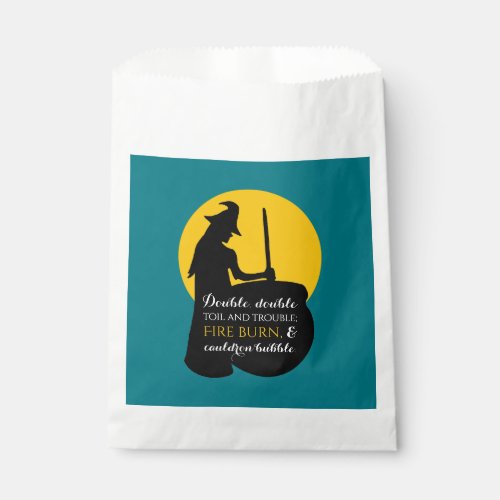 Witch and Moon Magic Spell Candy Bags