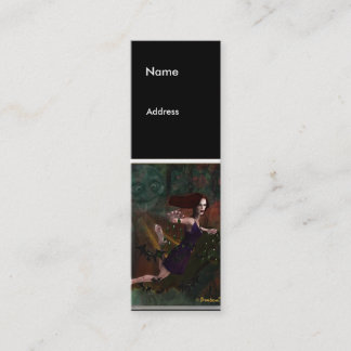 Witch and the Moon Mini Business Card