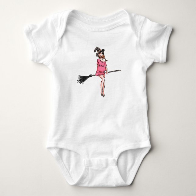 Witch Baby Bodysuit (Front)