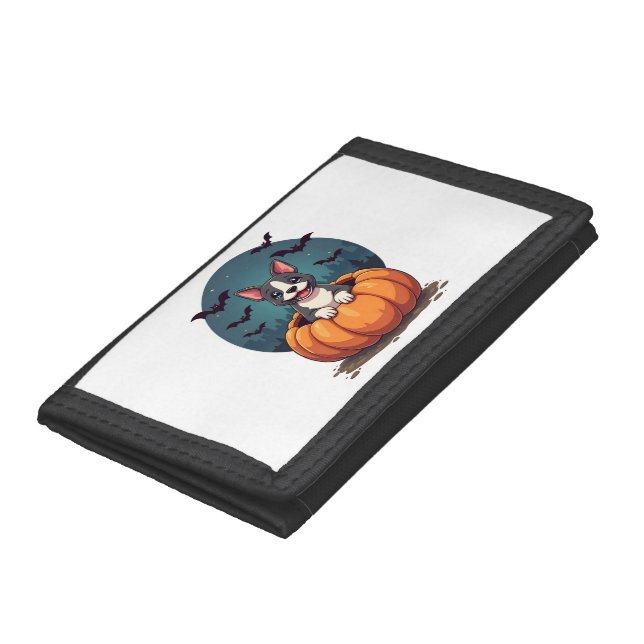 Witch Basset Brew Trifold Wallet (Bottom)