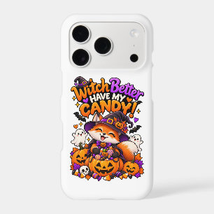 Witch Better Have My Candy Cute Halloween Fox  iPhone 17 Pro Case