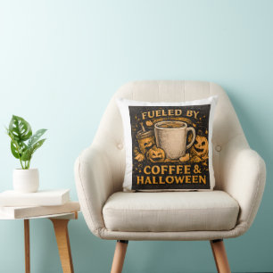 Witch Better Have My Candy Pink Halloween Throw Pillow