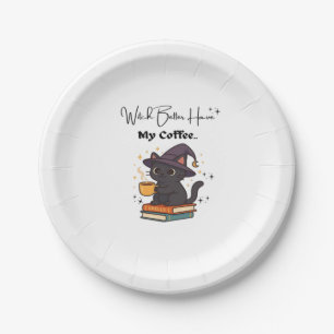 Witch Better Have My Coffee Classic T-Shirt Paper Plates