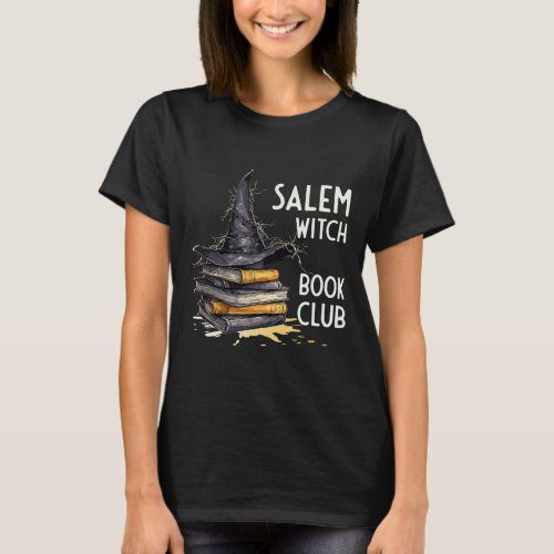 Witch Book Club Halloween For Bookworms Feminist  T_Shirt