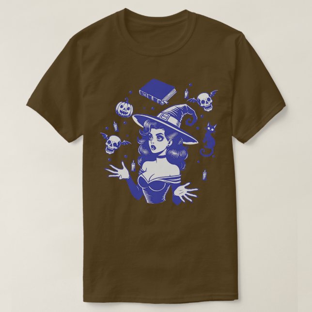 Witch Book Club T-Shirt (Design Front)