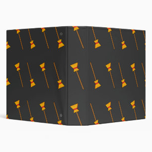 Witch Broom 3 Ring Binder