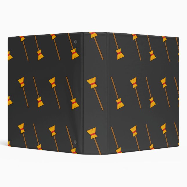 Witch Broom 3 Ring Binder (Background)