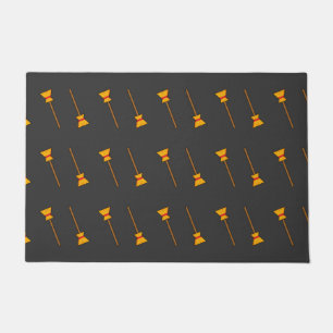 Witch Broom Doormat