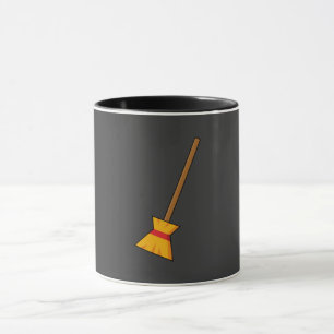 Witch Broom Mug