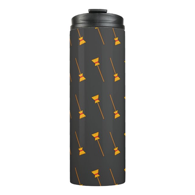 Witch Broom Thermal Tumbler (Front)
