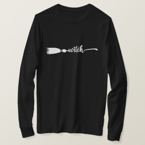 Witch Broomstick T_Shirt