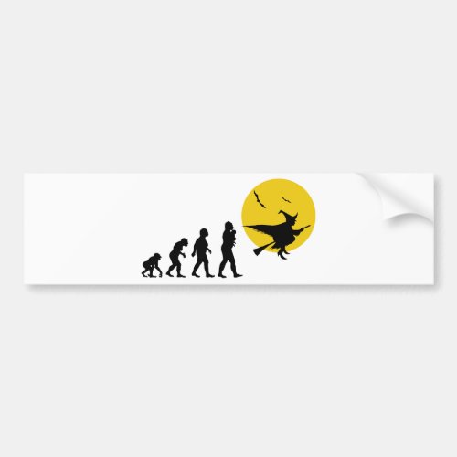 Witch Bumper Sticker