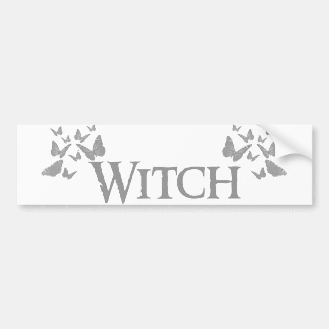 Witch Bumper Sticker (Front)
