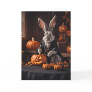 Witch Bunny  Card