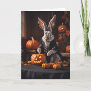 Witch Bunny Card