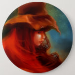 Witch Button at Zazzle