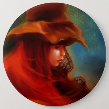 Witch Button by akimao at Zazzle