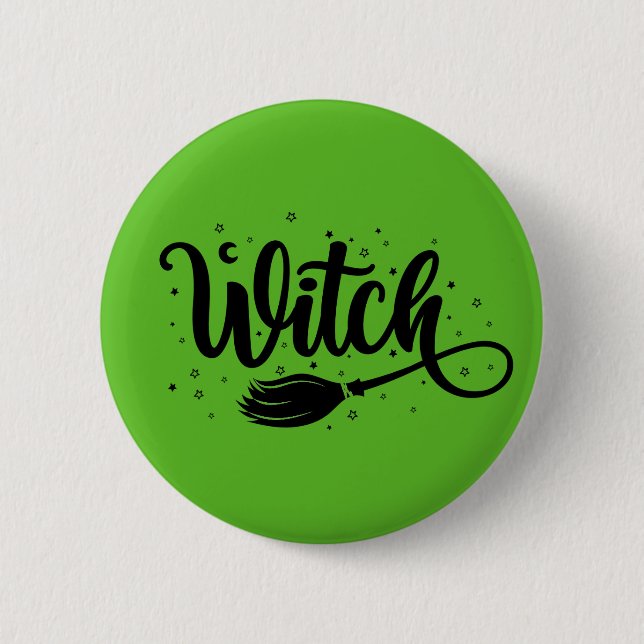 Witch Button (Front)