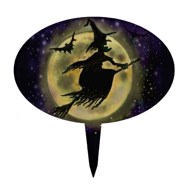 Witch Cake Topper (Front)