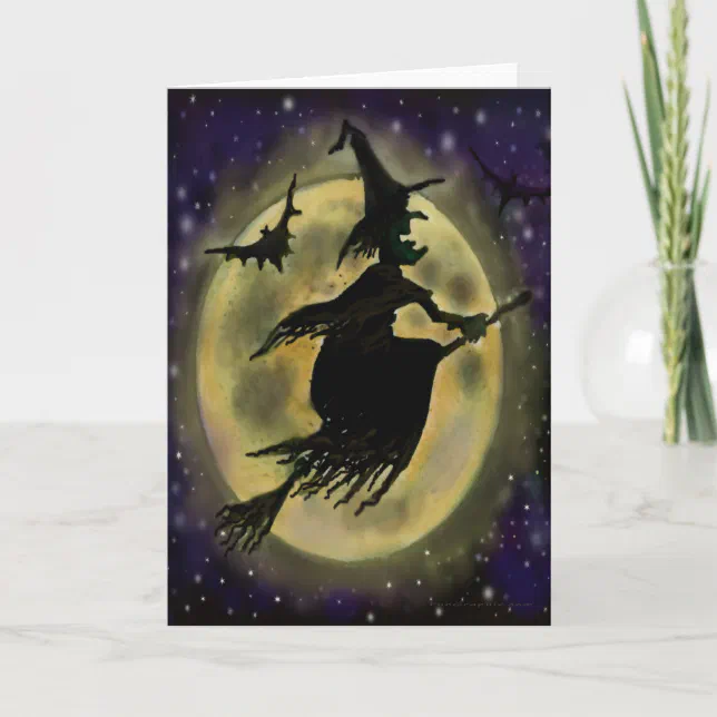 Witch Card | Zazzle