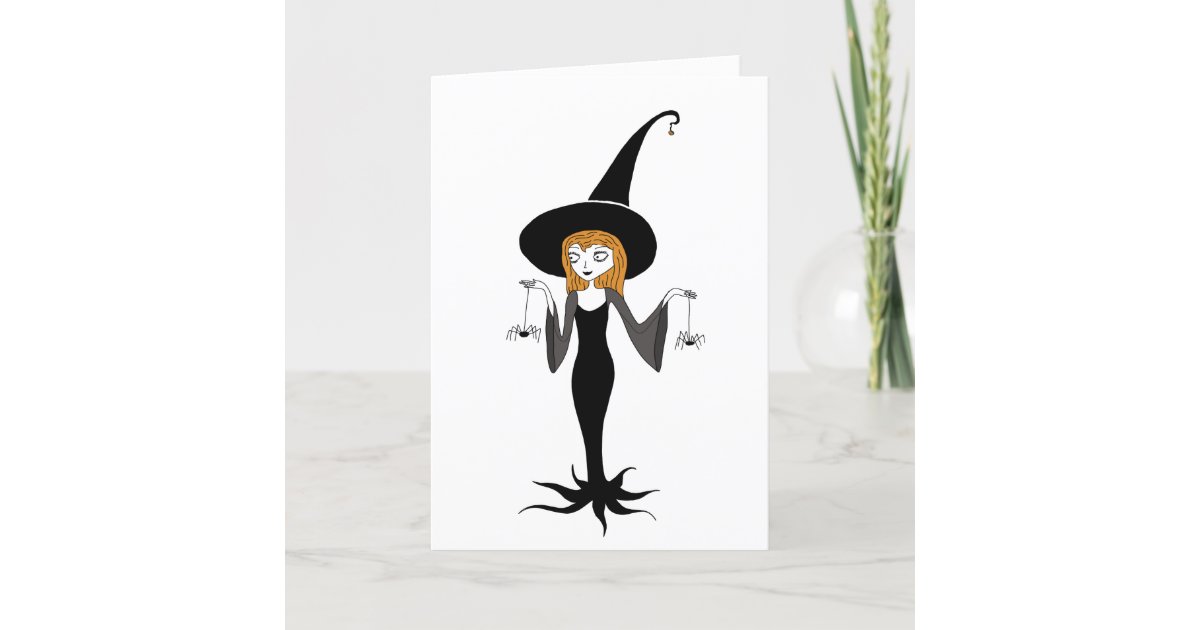 Witch Card | Zazzle