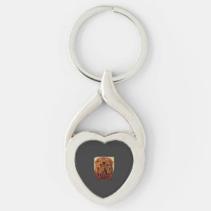 Witch Castle Cauldron Owl Bats_1 Keychain