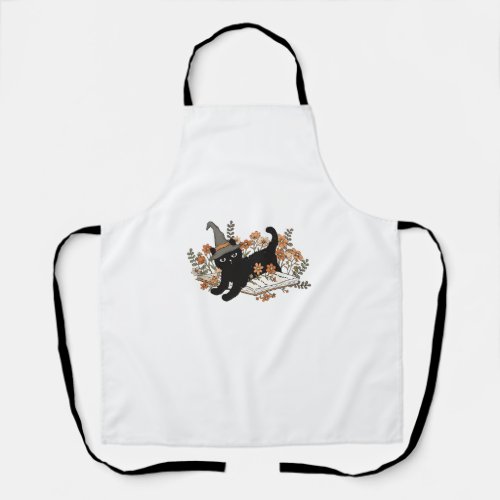 Witch Cat   Apron