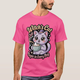 Witch Cat Cafe Magic Mug friends T-Shirt