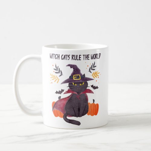 Witch Cats Rule The World  Coffee Mug