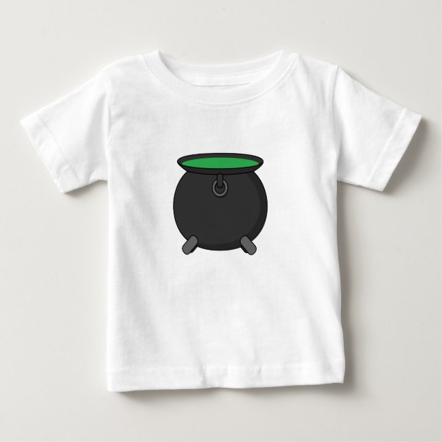 Witch Cauldron Baby T-Shirt (Front)