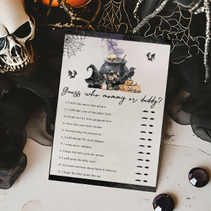 Witch Cauldron Brewing Guess Who Mommy or Daddy