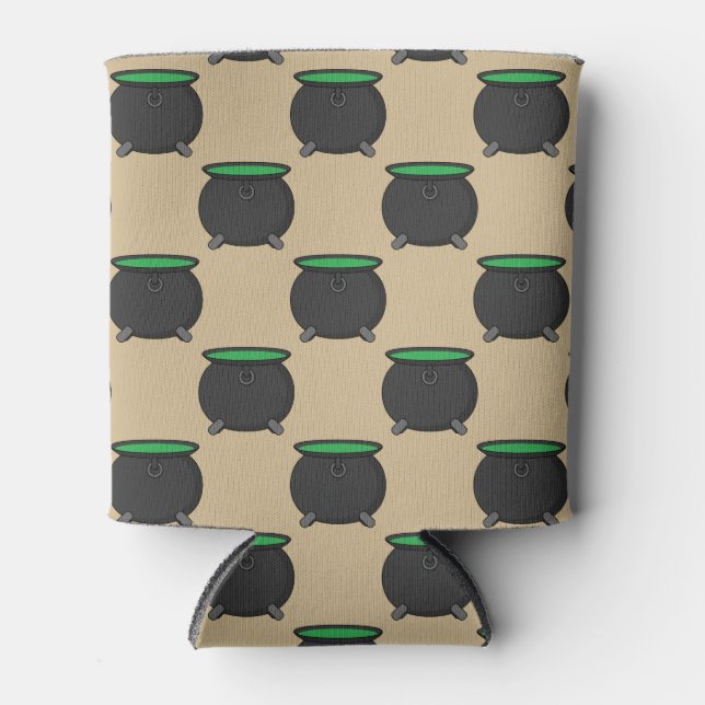 Witch Cauldron Can Cooler (Front)