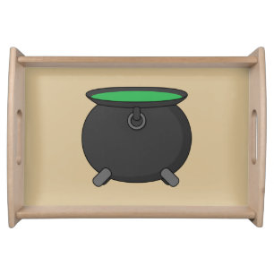 Witch Cauldron Serving Tray