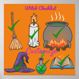 Witch Checklist Thunder_Cove Poster
