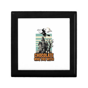 Witch Chocolate Shirt Sweet Halloween Treat Design Gift Box