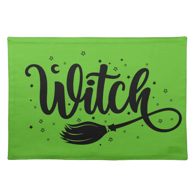 Witch Cloth Placemat (Front)