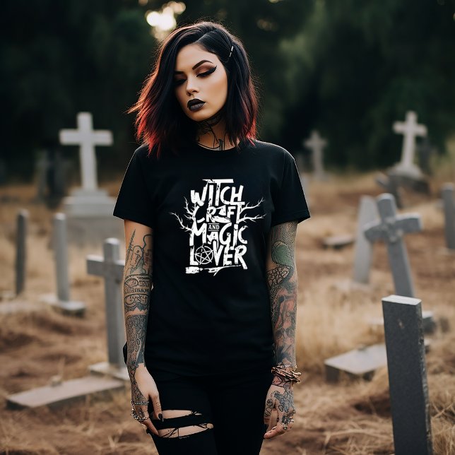 Witch Craft and Magic Lover Design T-Shirt (Creator Uploaded)