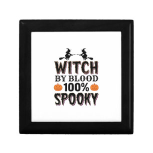 Witch DNA Design Spooky Halloween Humor_1 Gift Box