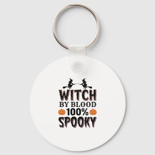 Witch DNA Design Spooky Halloween Humor_1 Keychain