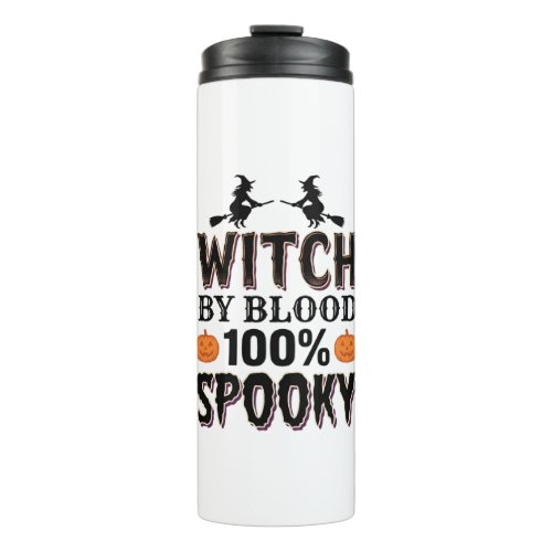 Witch DNA Design Spooky Halloween Humor_1 Thermal Tumbler