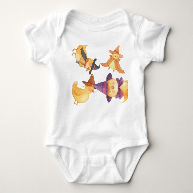 Witch Duck Baby Bodysuit (Front)
