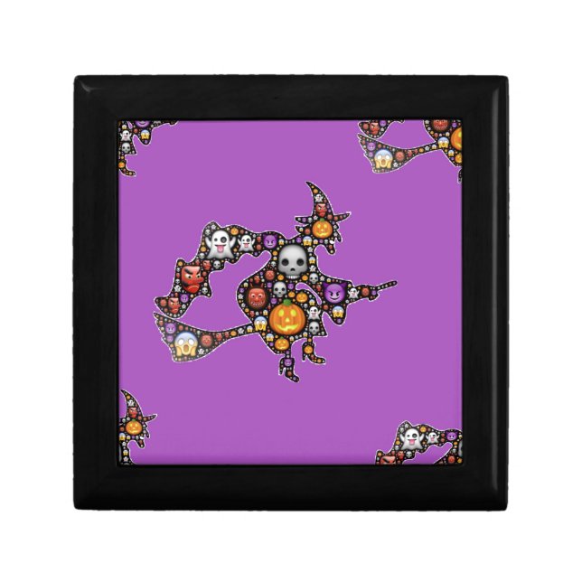 witch emoji jewelry box (Front)