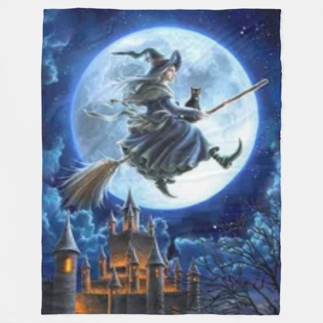 WITCH FLEECE BLANKET (Front)