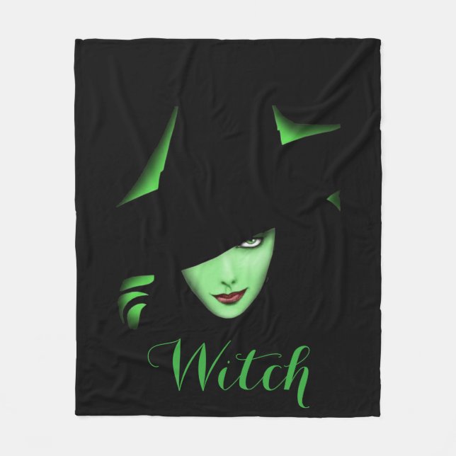 Witch Fleece Blanket (Front)