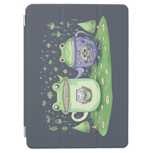 Witch Frog Cover Whimsical Cottage