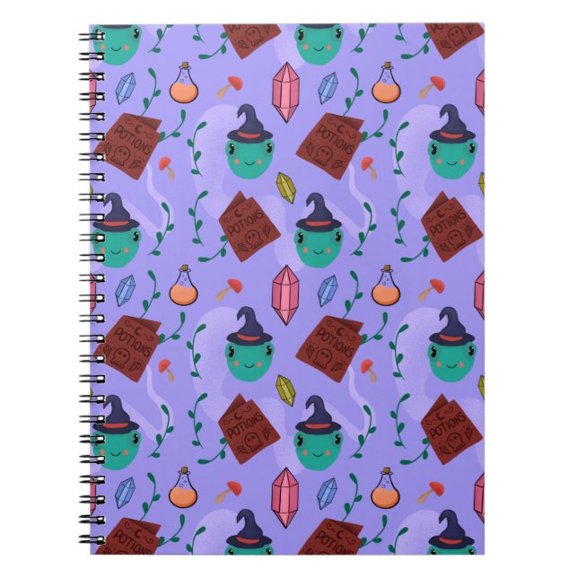 Witch Frog Notebook (Front)
