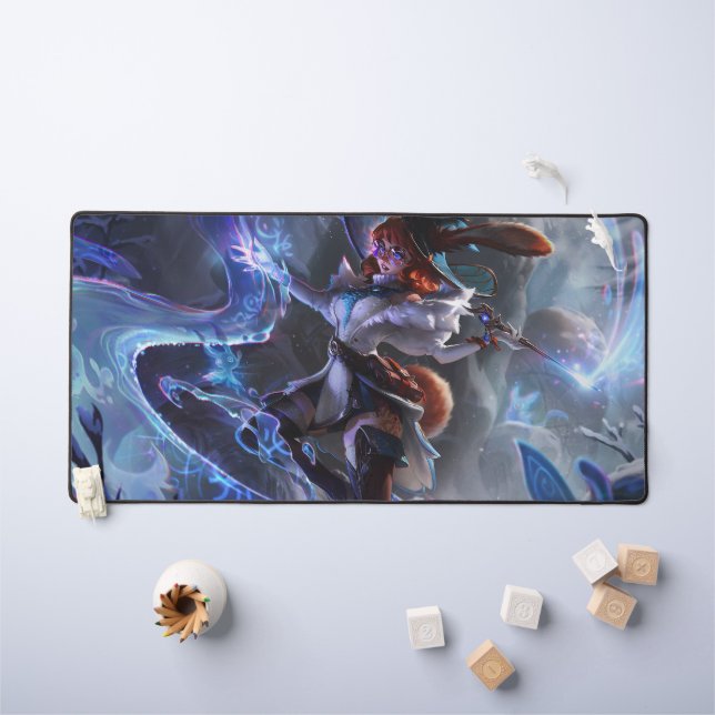 Witch Gaming Desk Mat | Customizable Deskmat (Kids Table)