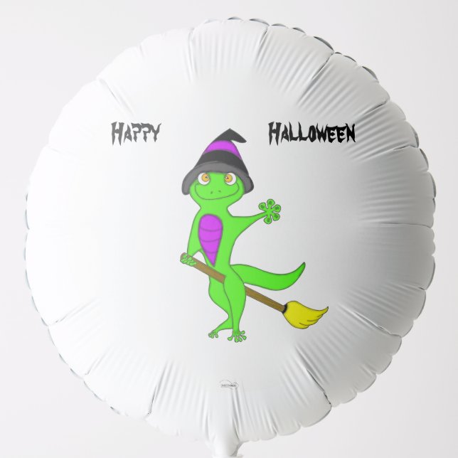 witch gecko balloon (Front)