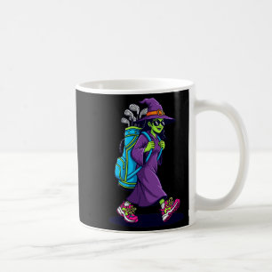Witch Golf Halloween Costume Funny Retro Design Lo Coffee Mug